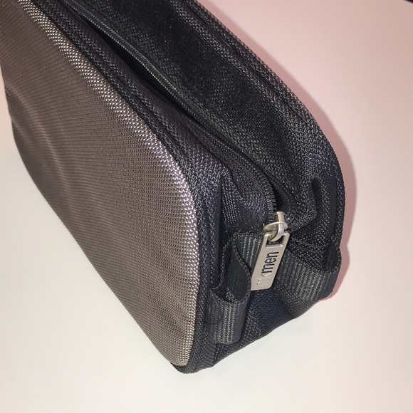 Men's MKMen Toiletry Shave Bags (2) Gun Metal Grey - Picture 6 of 6